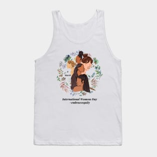 embrace equity international women's day 2023 Tank Top